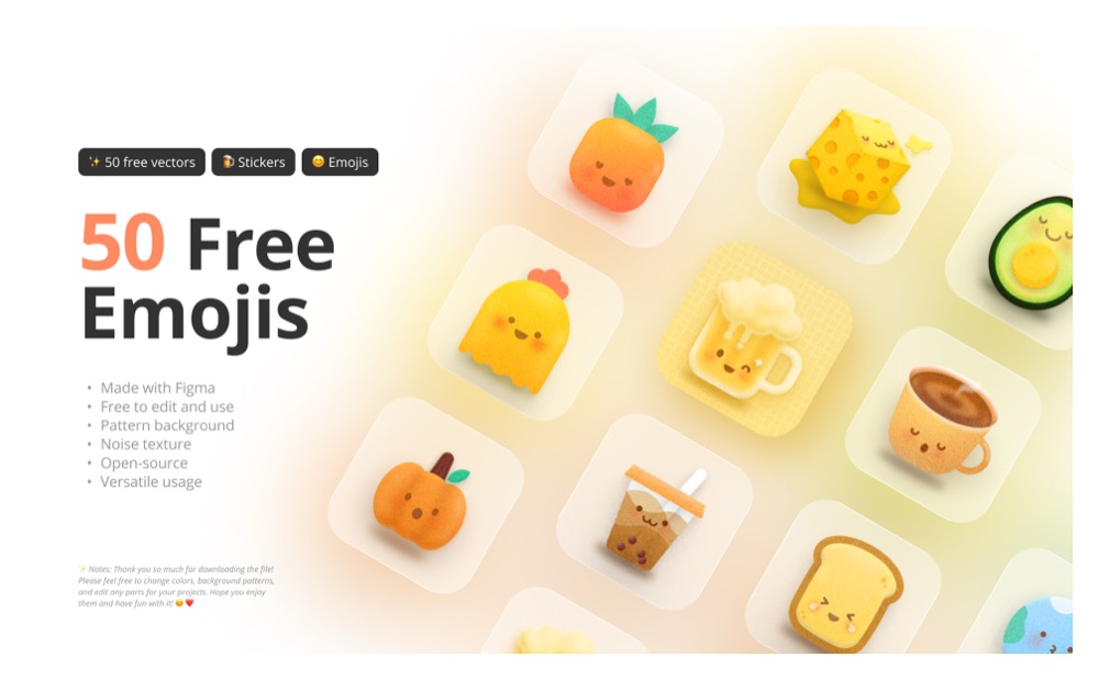 50 emojis (Figma design)
