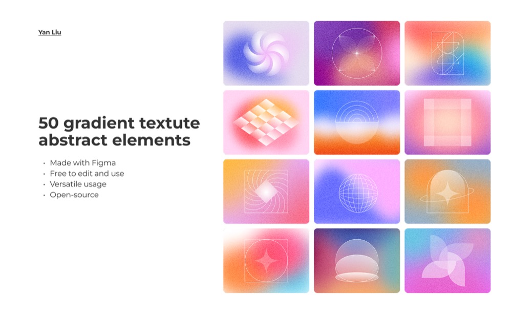Abstract elements (Figma design)